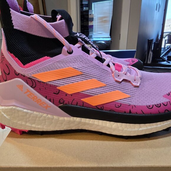 Adidas Terrex Free Hiker 2.0 Bliss Lilac GZ0684 MENS SIZE 12 TRAIL SHOES BOOTS - Picture 6 of 15